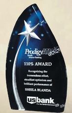 Shooting Star Award (4 1/2"x7 3/4"x1")